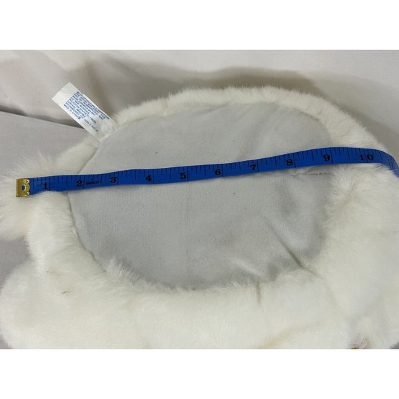 Vintage Kids Of America Plush Bunny Rabbit Easter Basket Polka Dots Floral Daisy - Picture 13 of 16